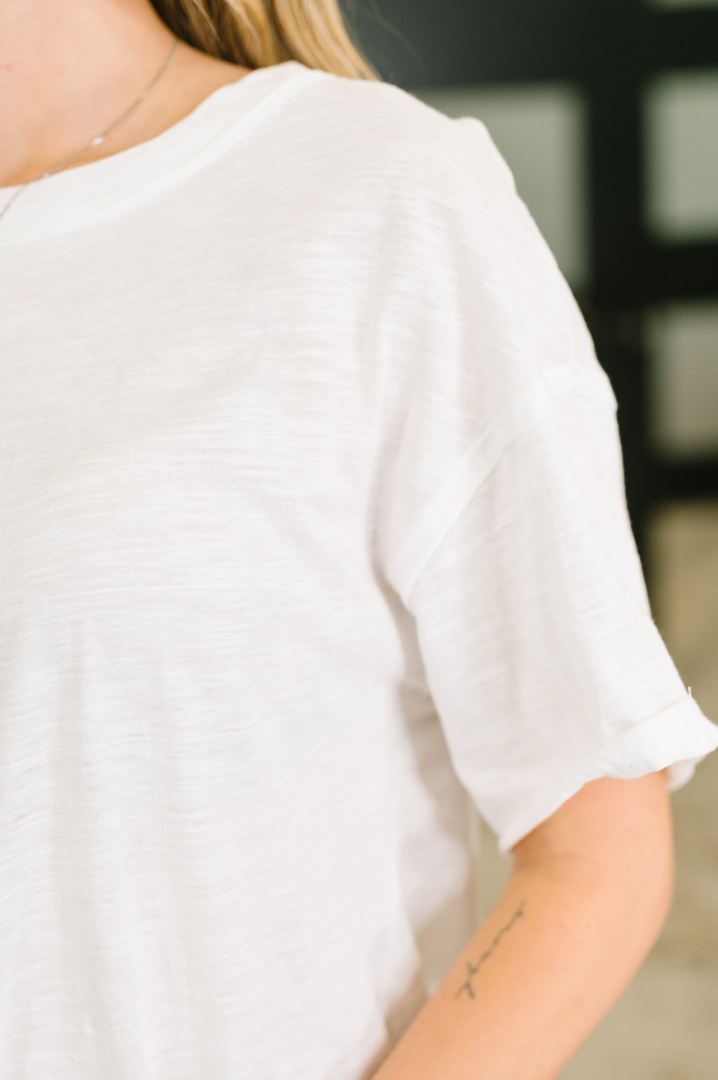 Sunday Morning Heather Tee