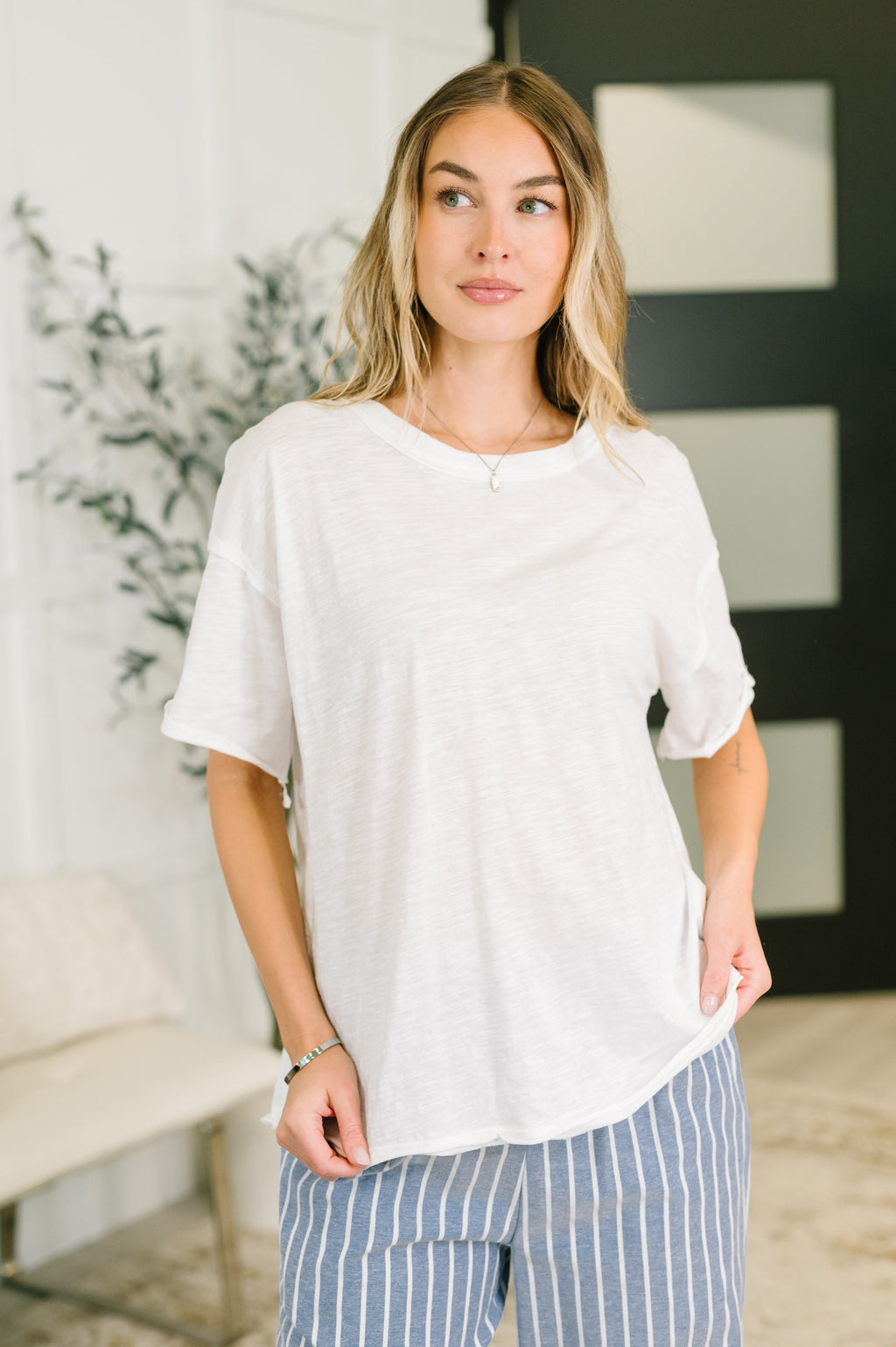Sunday Morning Heather Tee