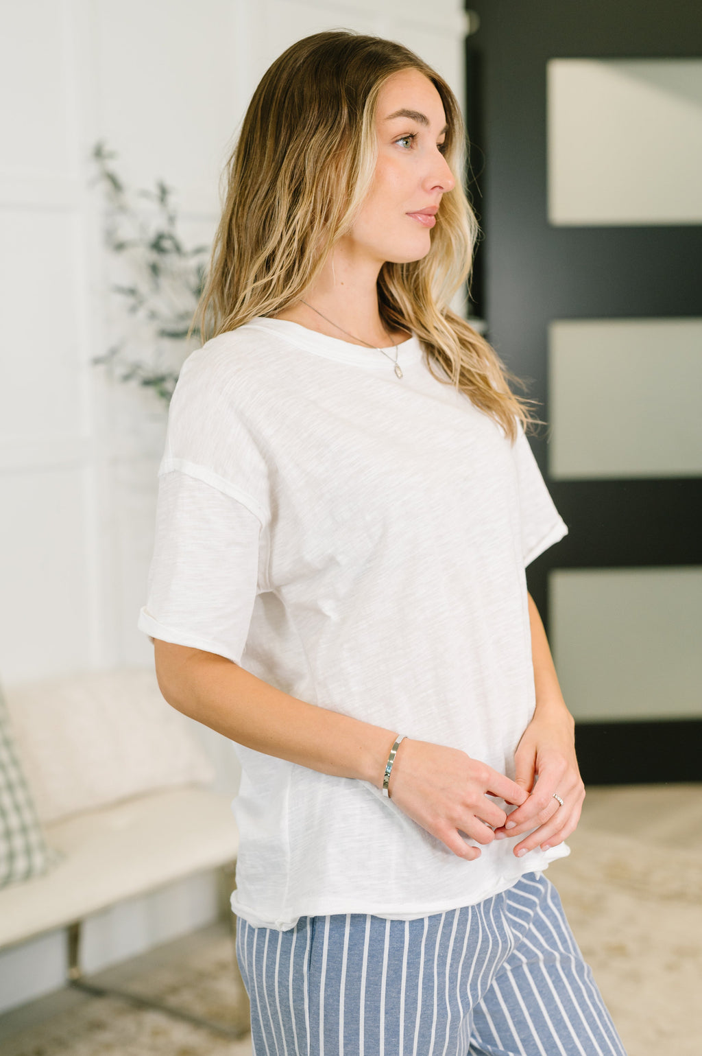 Sunday Morning Heather Tee