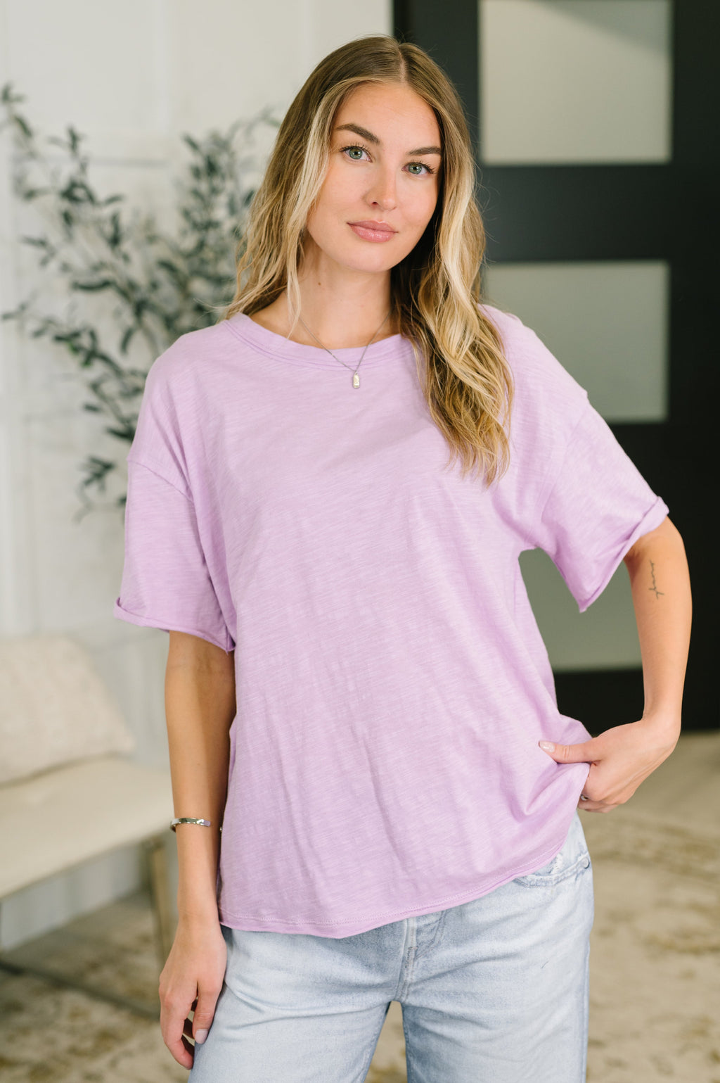 Lavender Lane Heather Tee