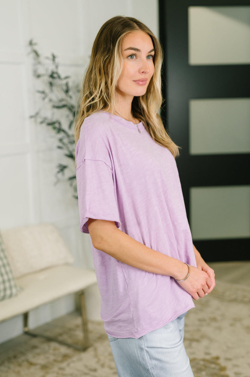 Lavender Lane Heather Tee