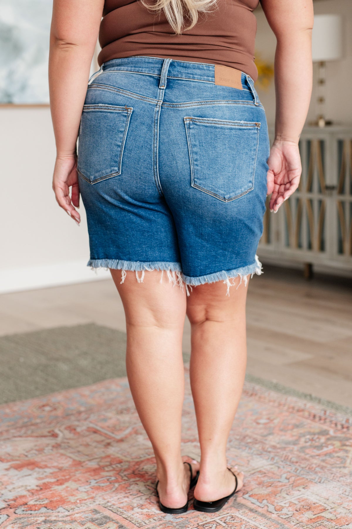 Kelsey Distressed Cutoff Shorts
