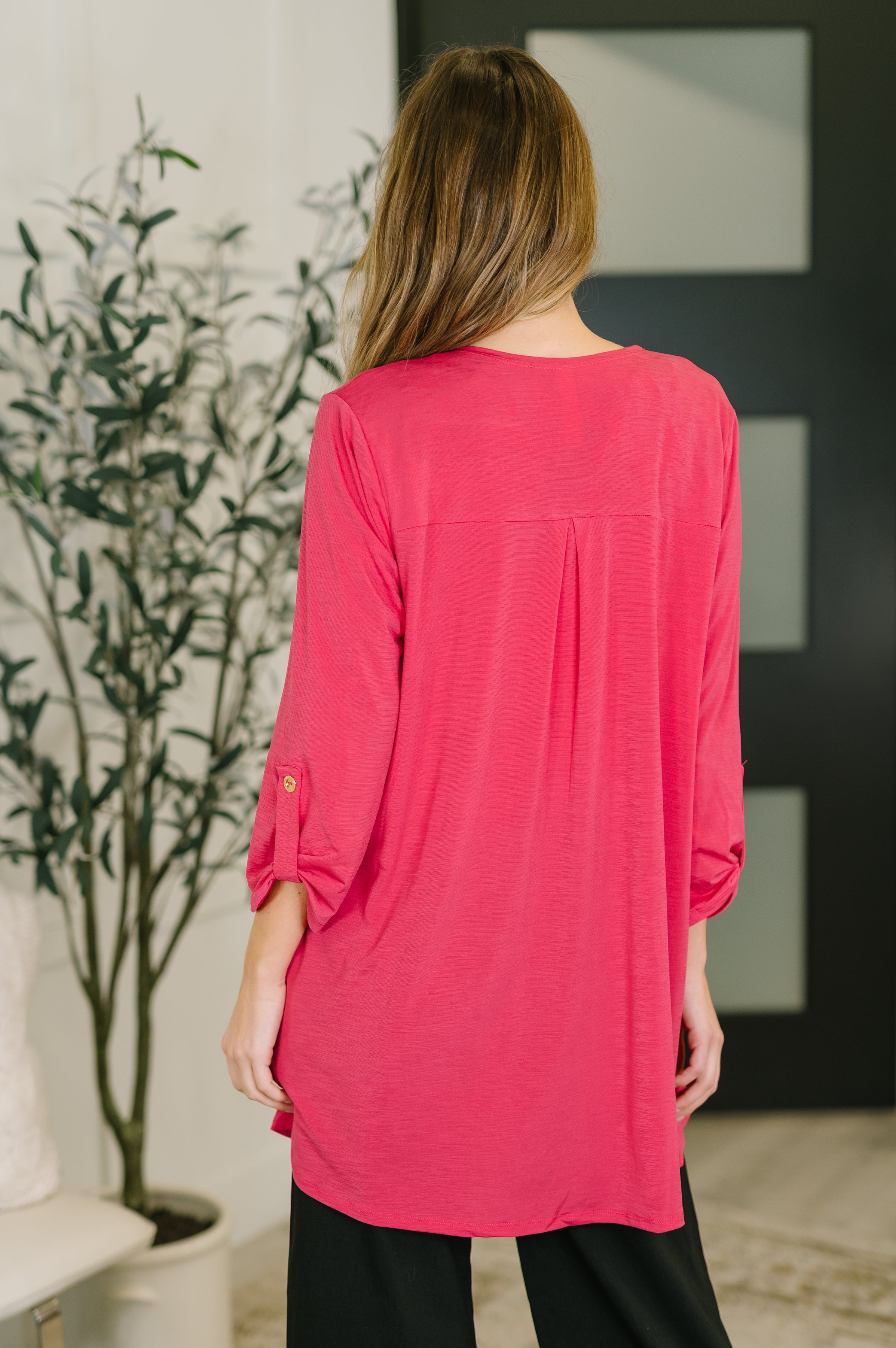 Fuchsia Breeze Cardigan