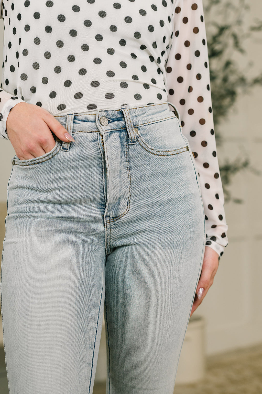 Judy Blue Lucy High Rise Tummy Control Bootcut Jeans