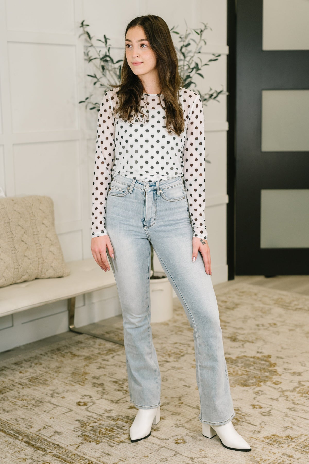 Judy Blue Lucy High Rise Tummy Control Bootcut Jeans