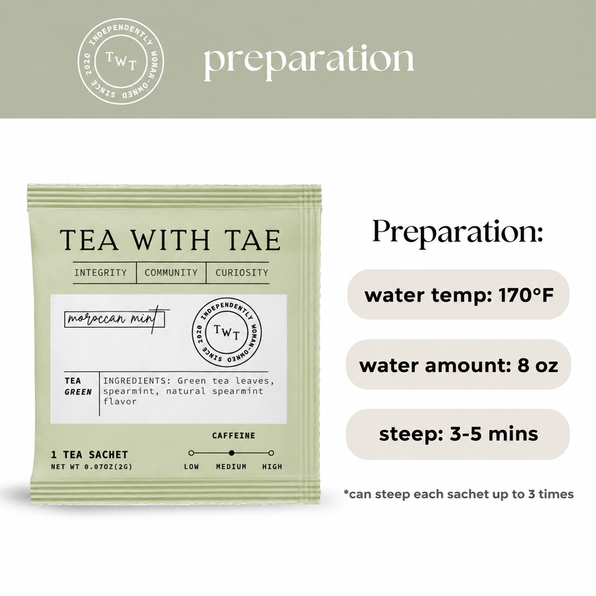 Moroccan Mint Green Tea