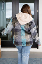Cabin Trails Plaid Hooded Shacket