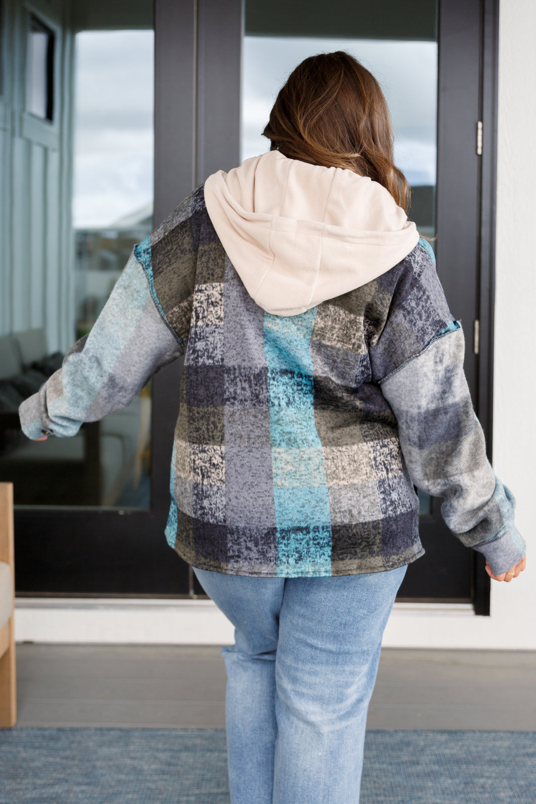 Cabin Trails Plaid Hooded Shacket