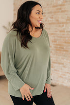 Softly Styled Dolman Top