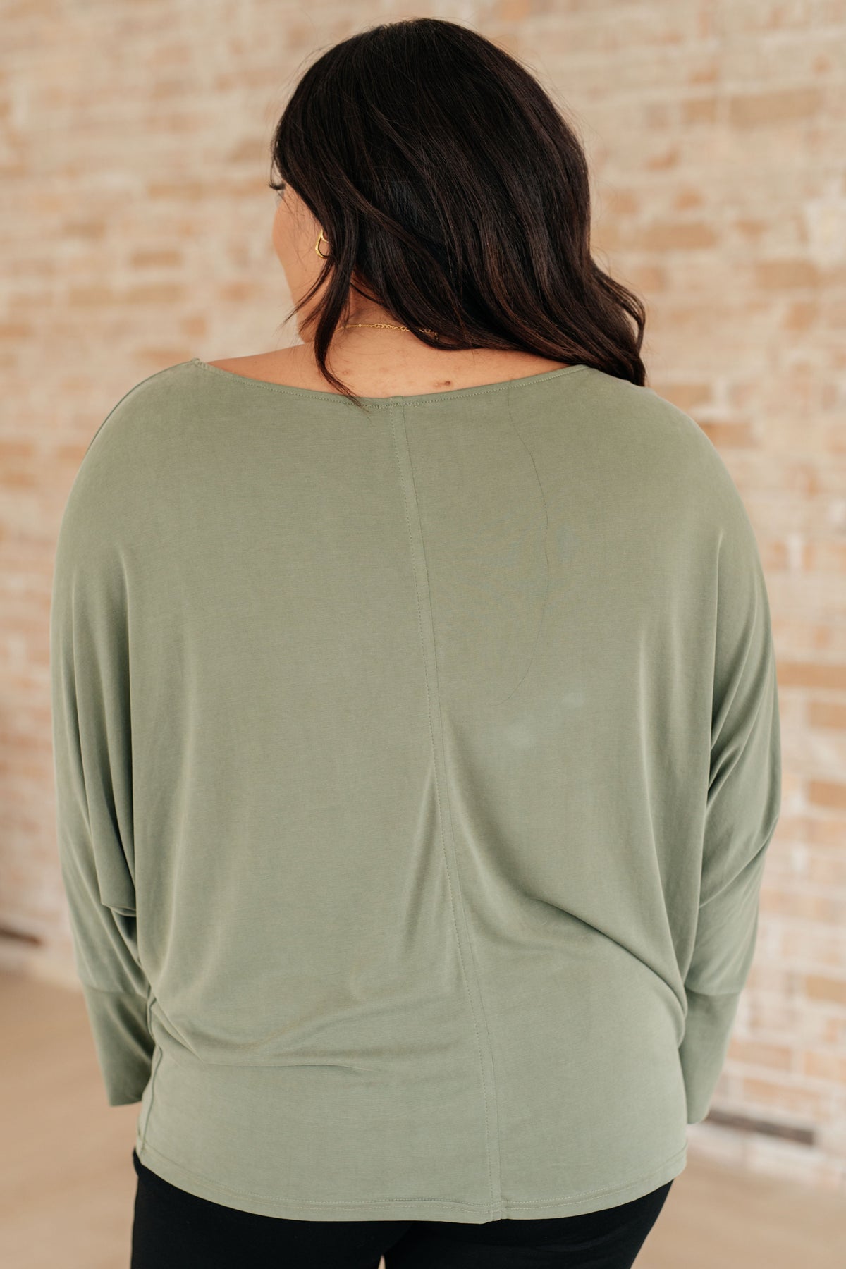 Softly Styled Dolman Top