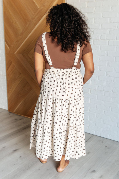 Golden Hour Corduroy Tiered Dress