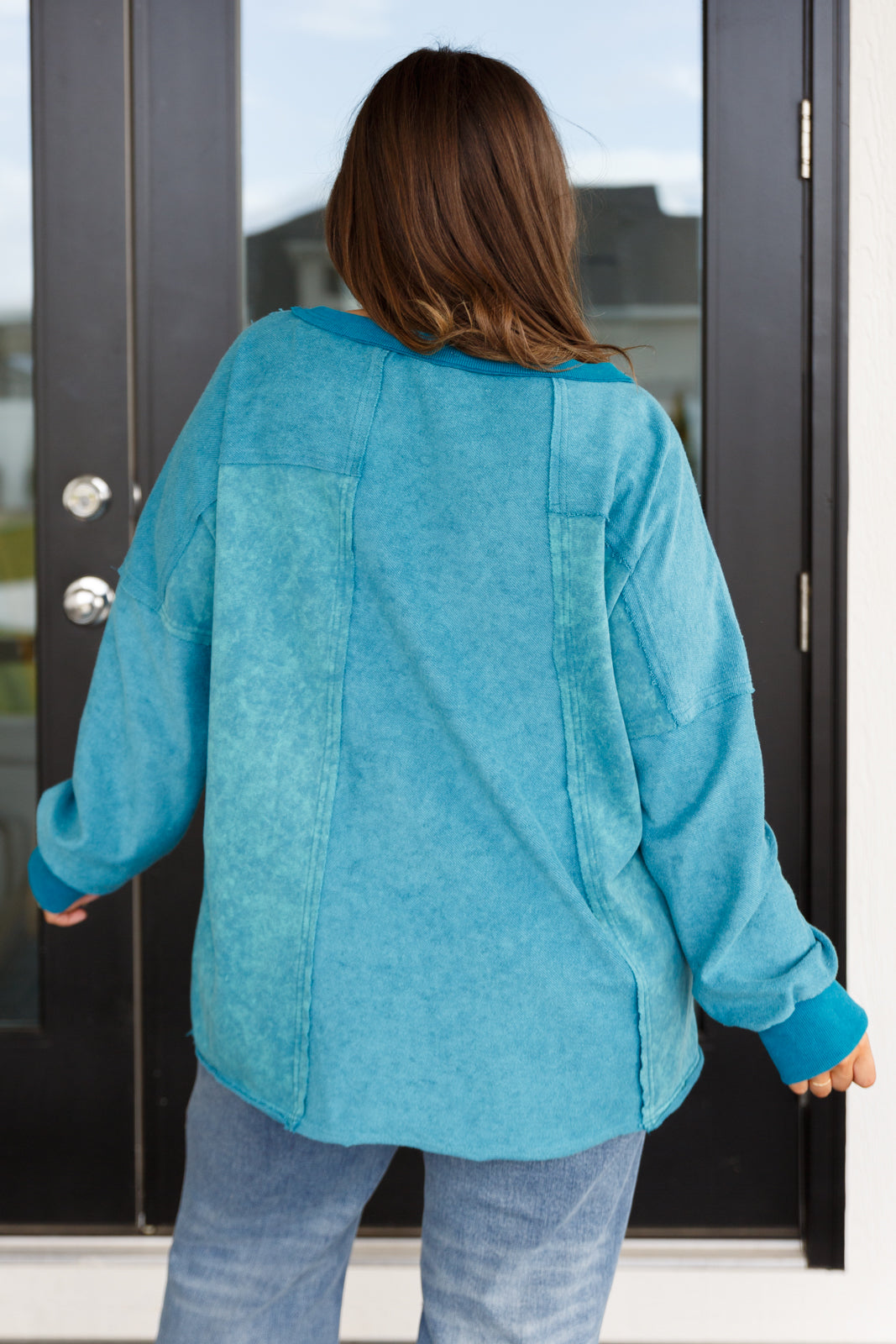 Washed Away Mineral Wash Pullover