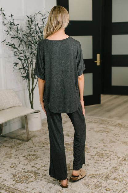 Ol' Reliable Lounge Set in Charcoal