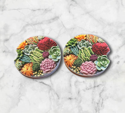 Ceramic Car Coaster Sets