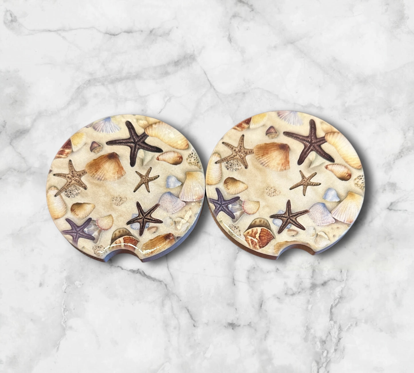 Ceramic Car Coaster Sets