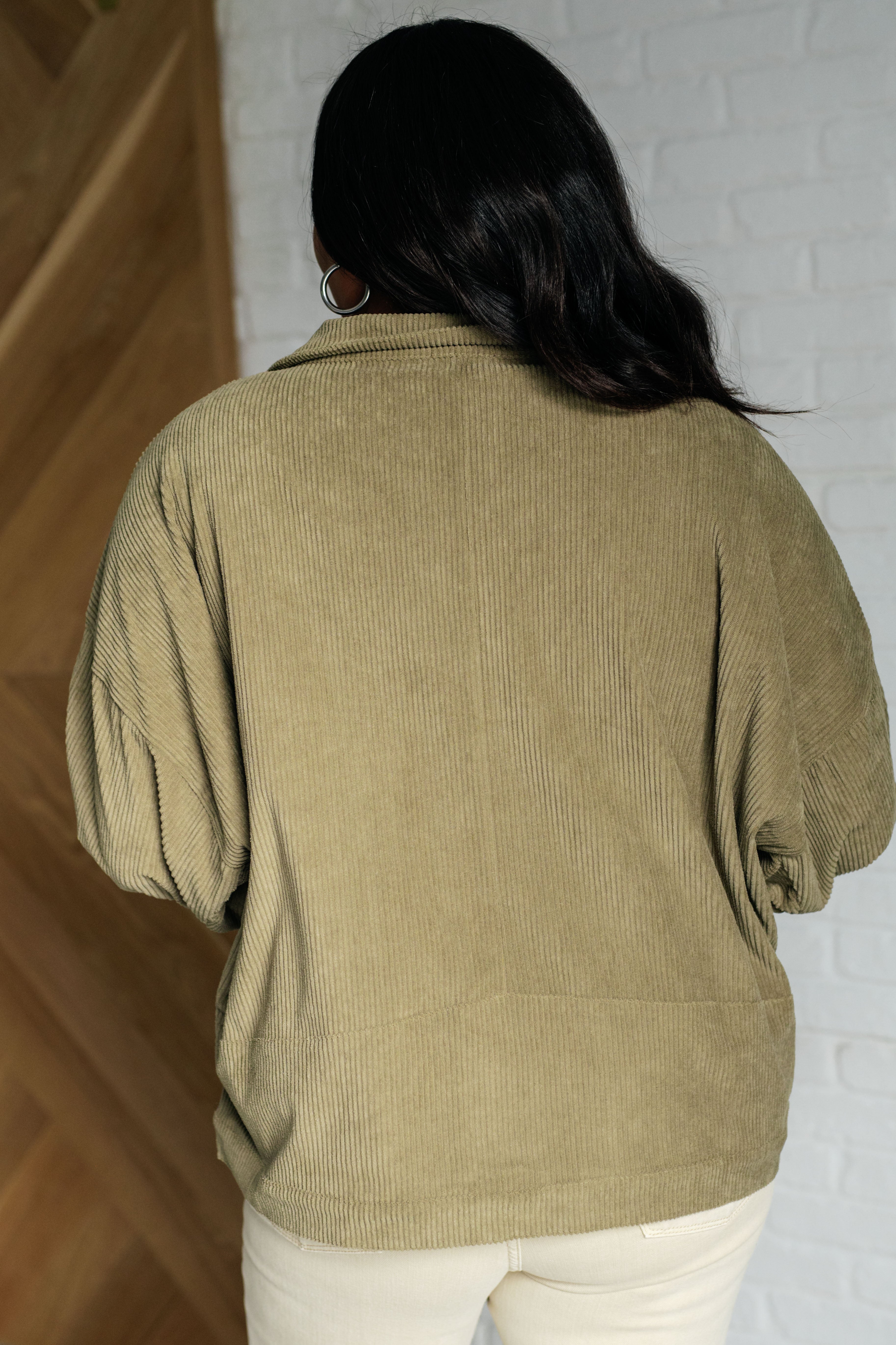 Primrose Olive Corduroy Jacket