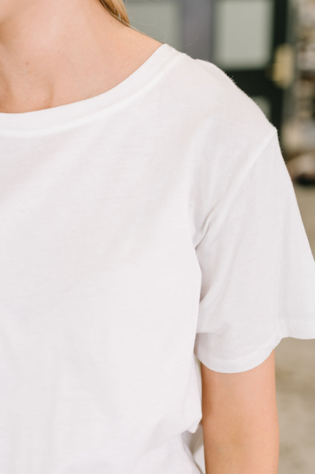 Rest Assured Relaxed Tee in White