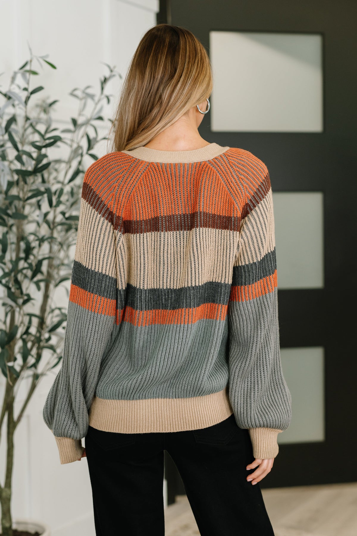 Worth the Wait Colorblock Cardigan