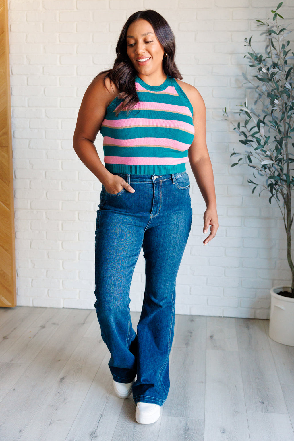Harbor Stripe Tank