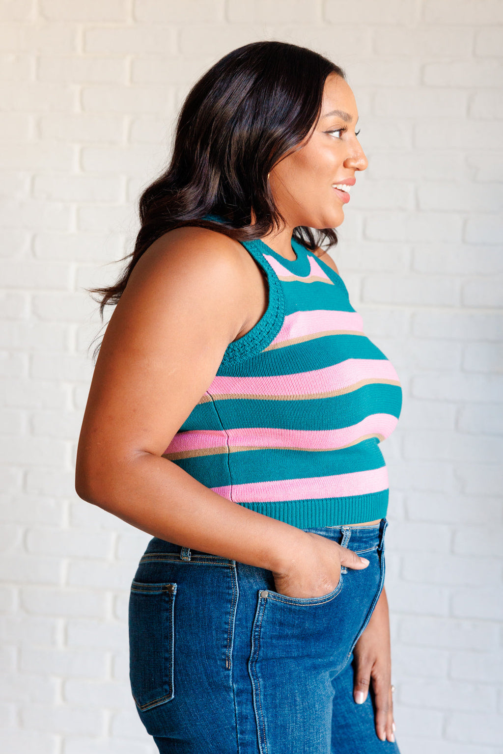 Harbor Stripe Tank