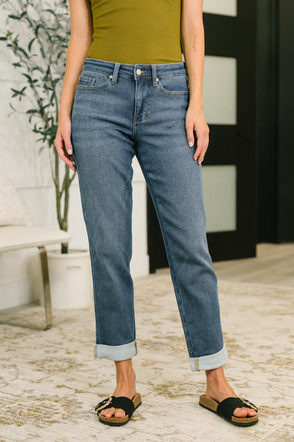 Judy Blue Shane Boyfriend Jeans