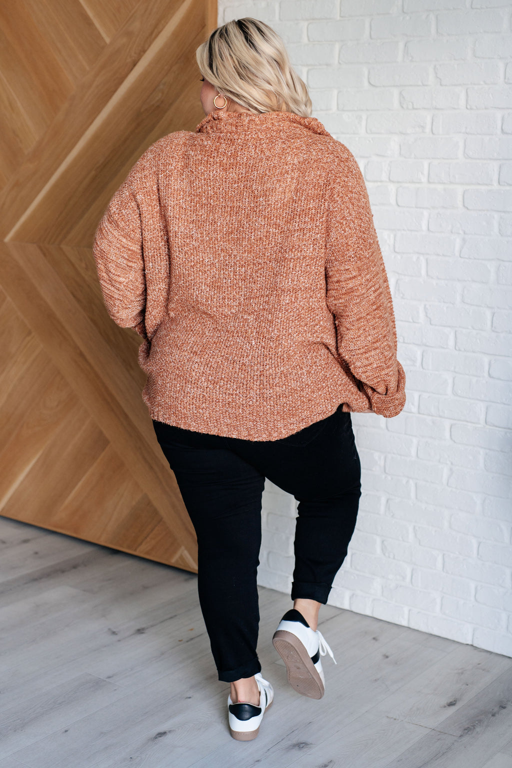 Cozy Outlook Oversized Half Zip Sweater