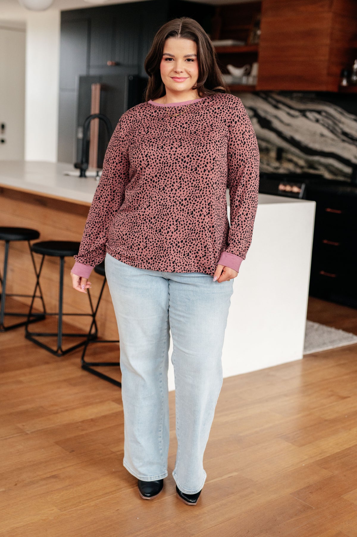 Spotted in the Wild Long Sleeve Top