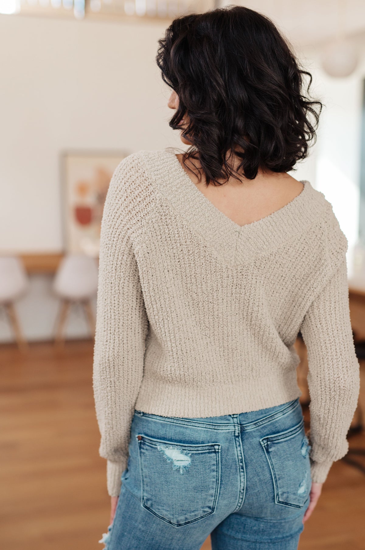 Both Ways V-Neck Sweater