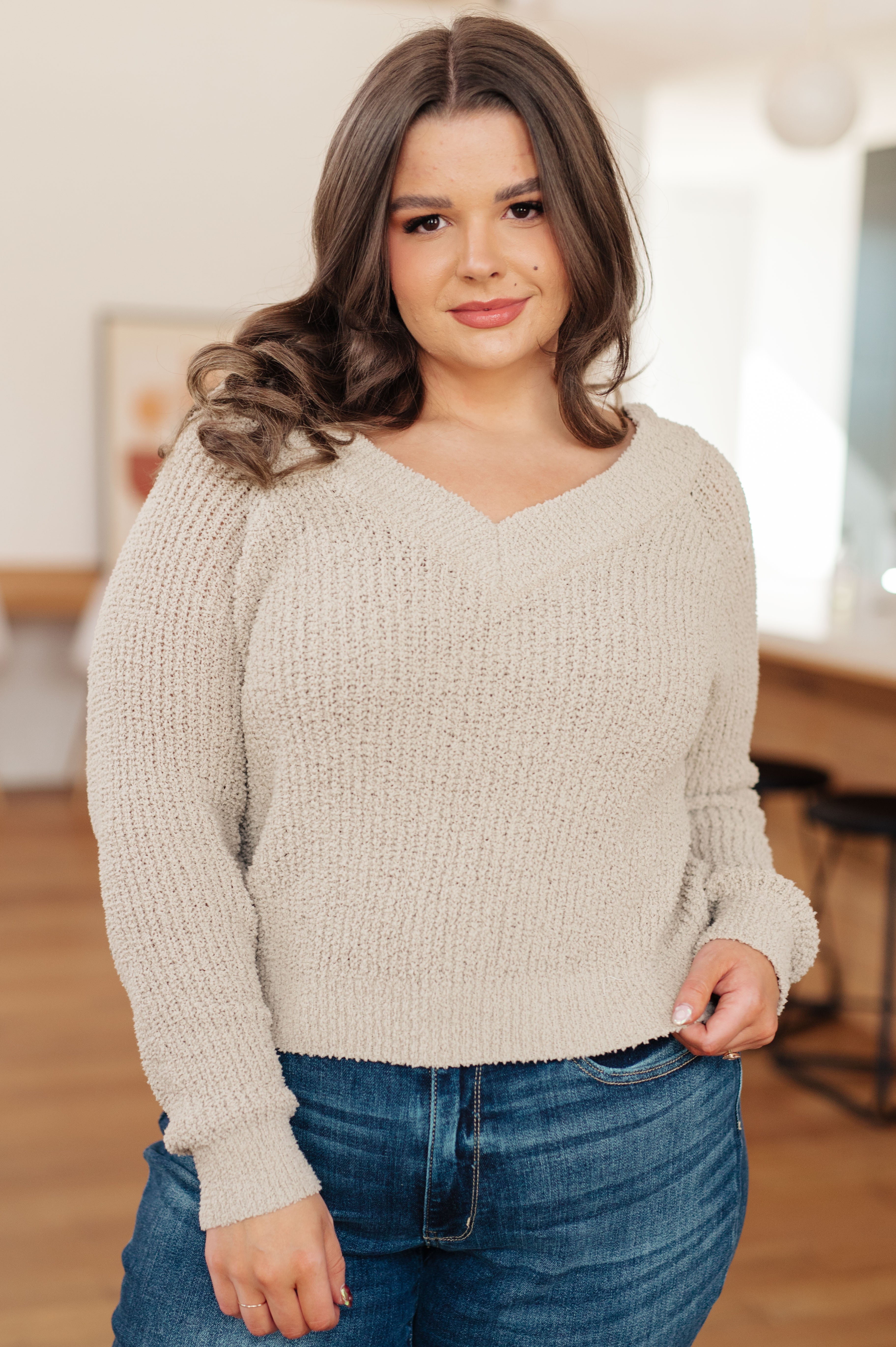 Both Ways V-Neck Sweater