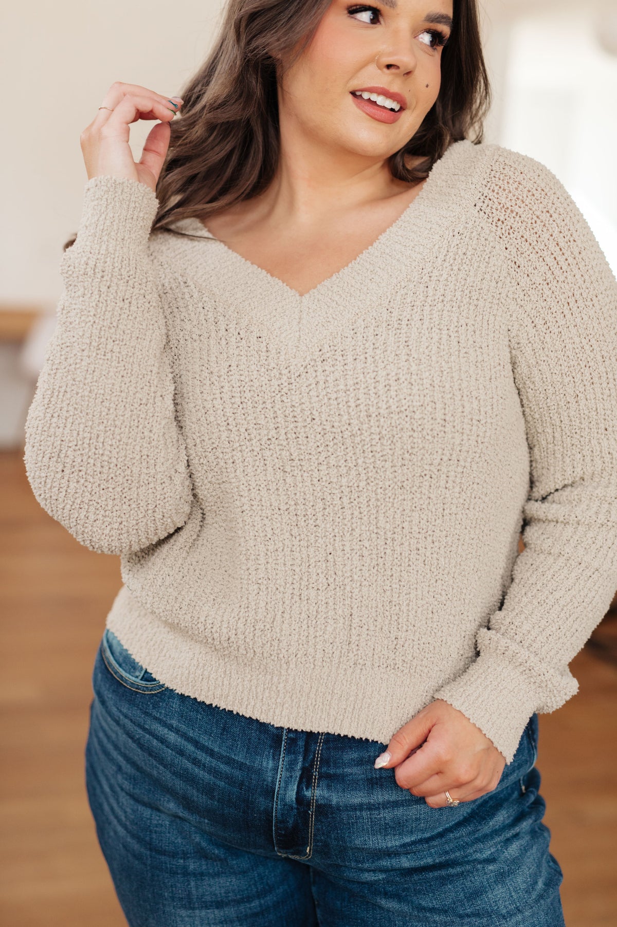Both Ways V-Neck Sweater