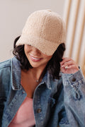 First Frost Sherpa Ball Cap in Khaki