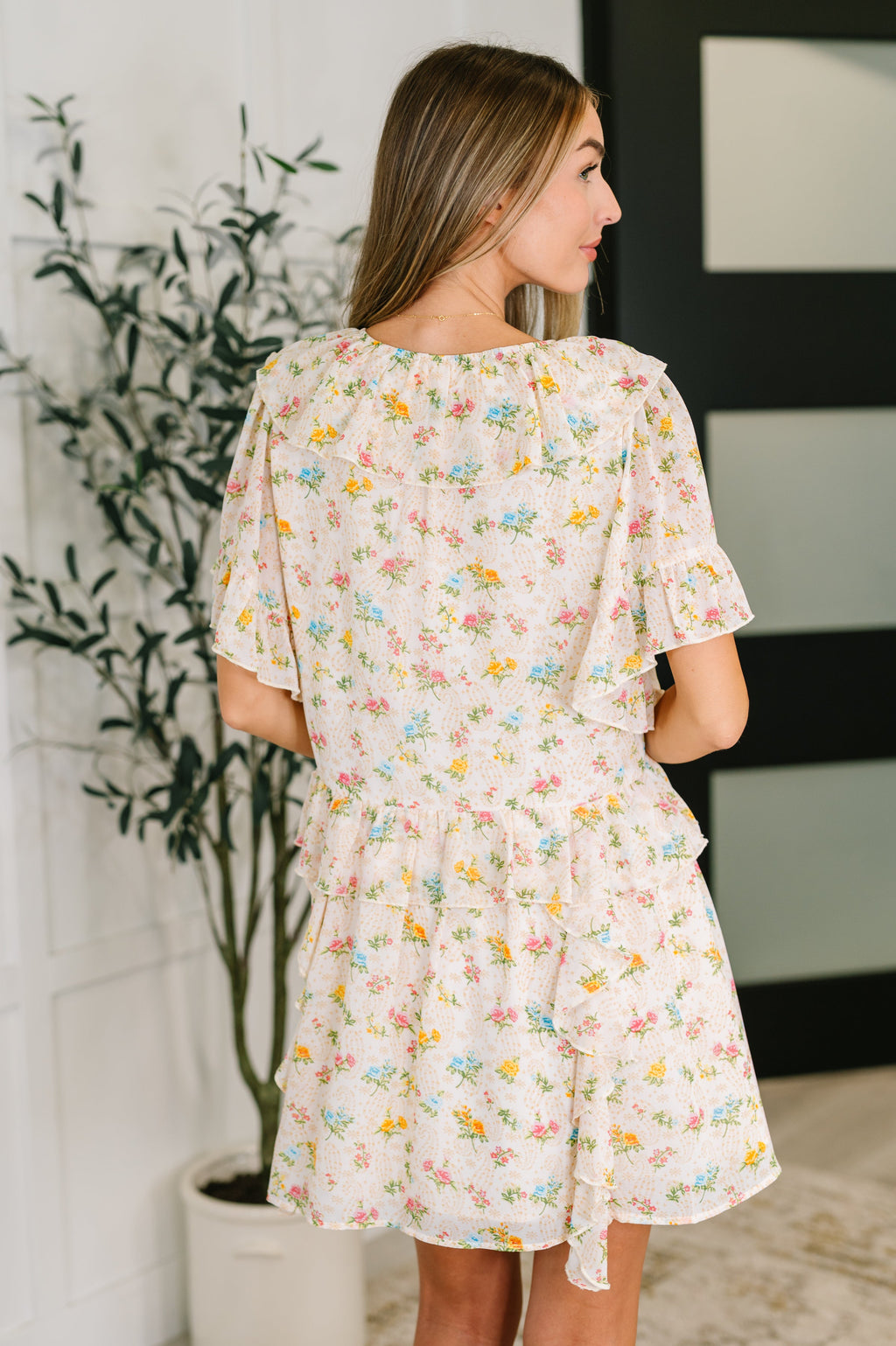 Wildflower Chiffon Dress
