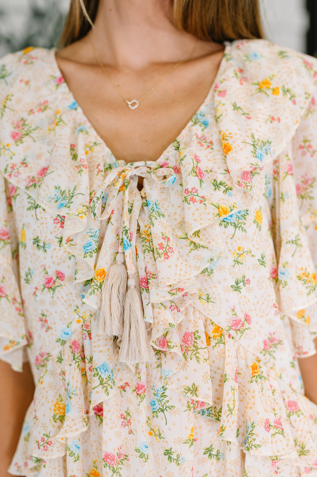 Wildflower Chiffon Dress