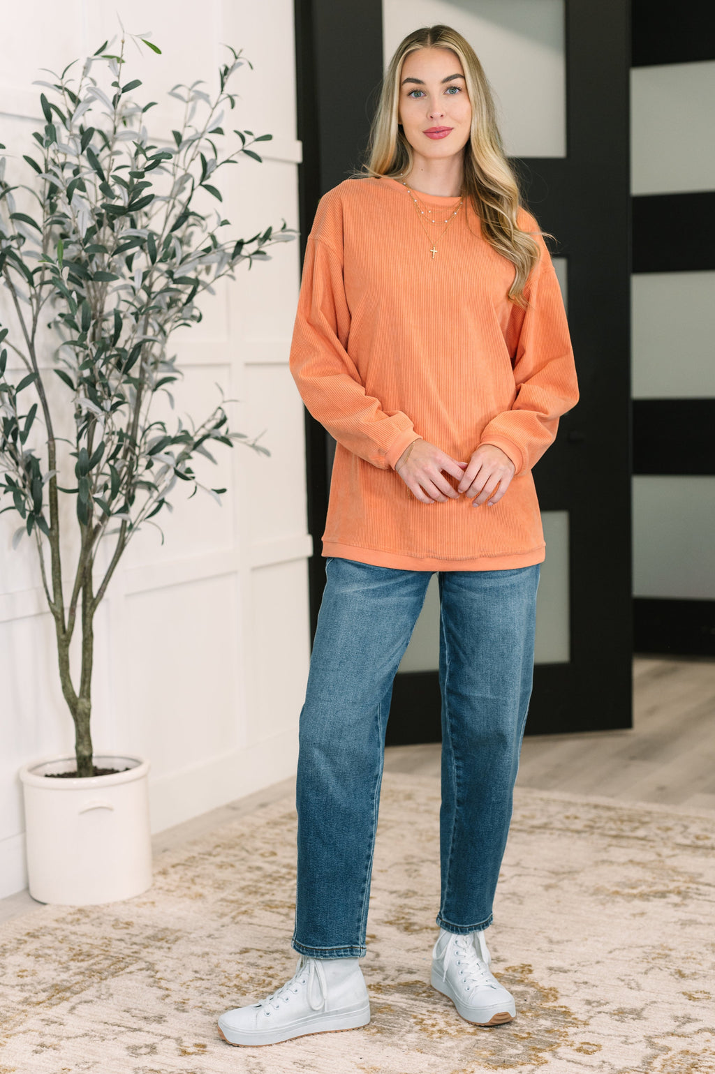 Sunday Drive Corded Sweatshirt