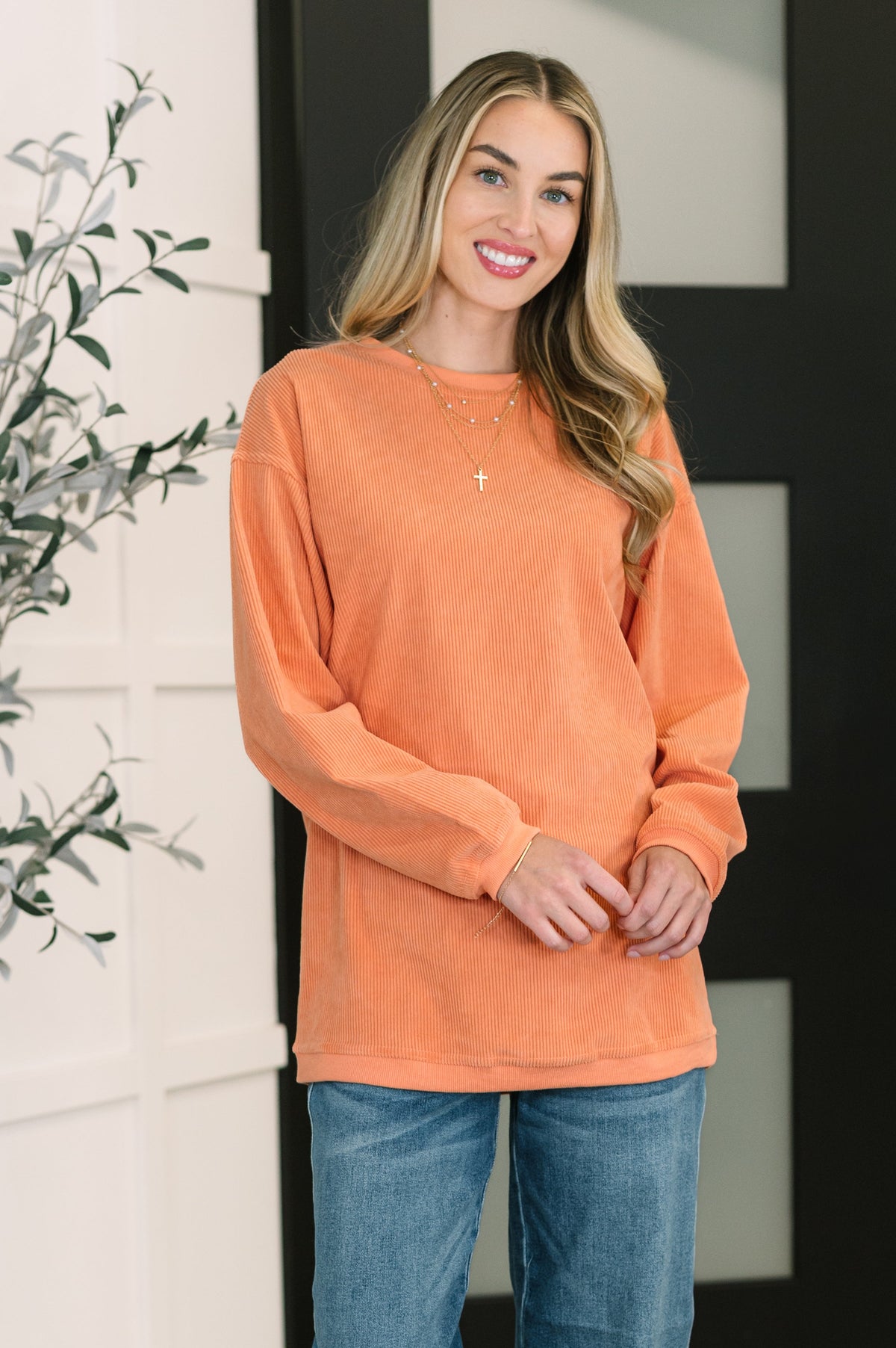 Sunday Drive Corded Sweatshirt