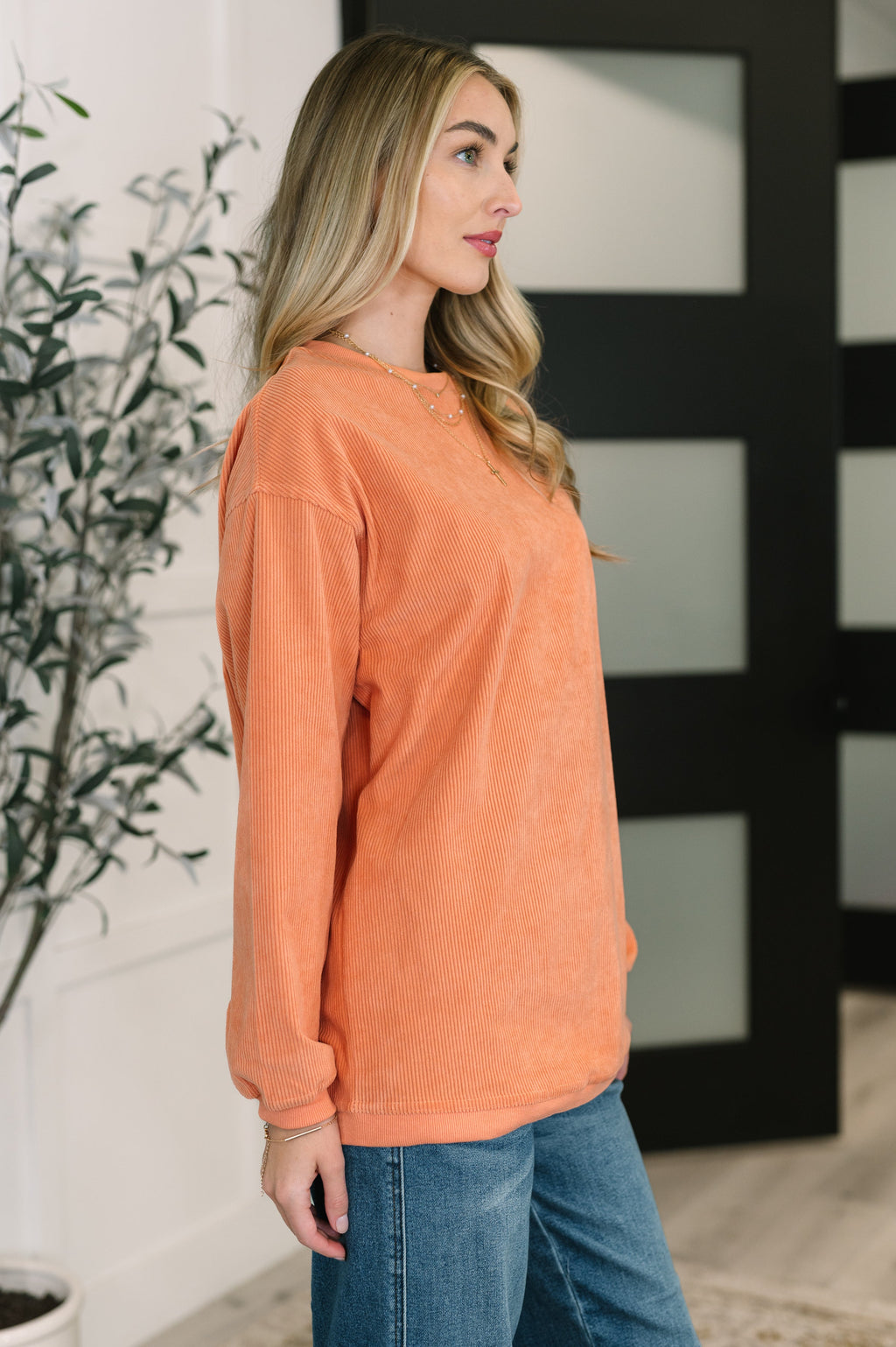 Sunday Drive Corded Sweatshirt