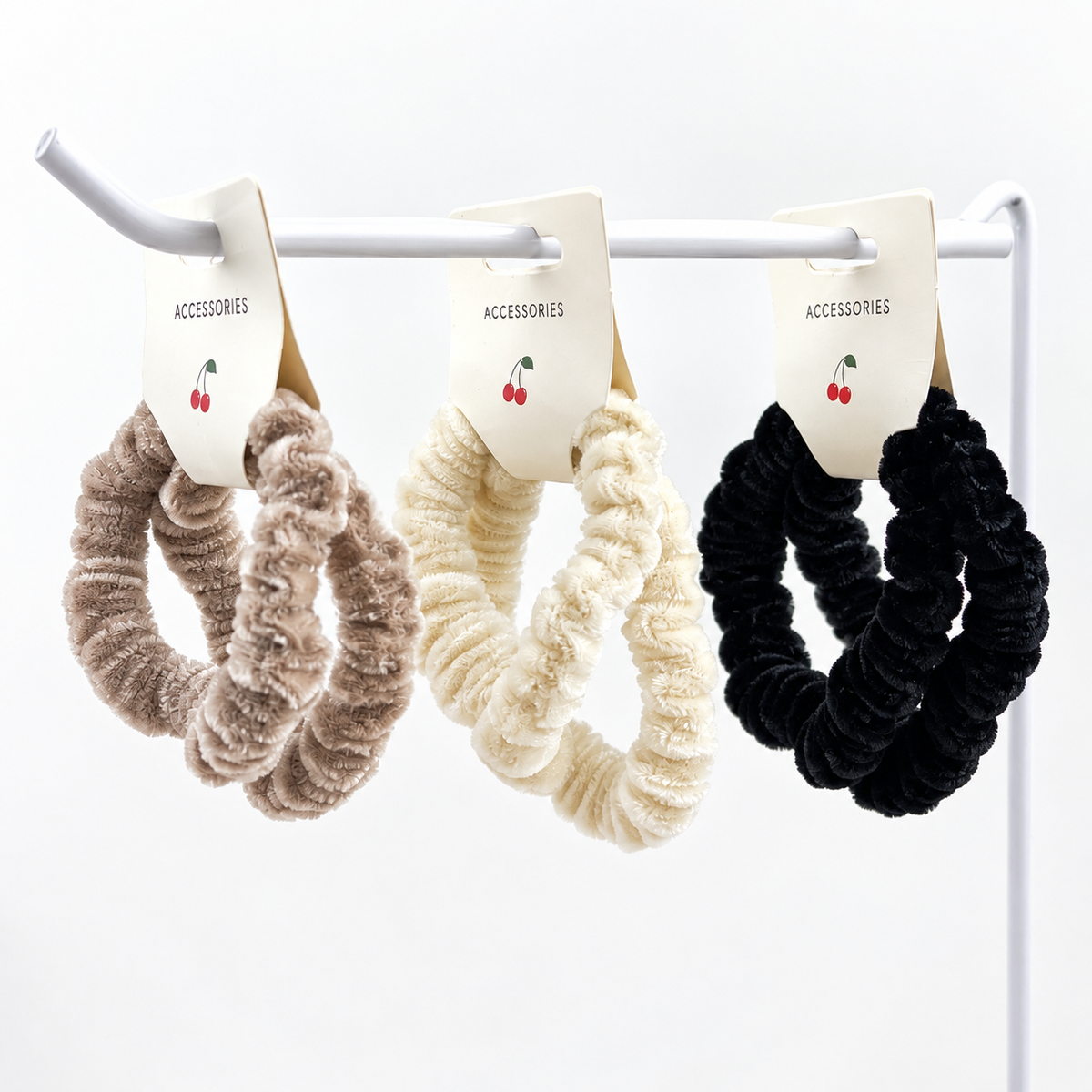 Soft Spot Velvet Scrunchie Set