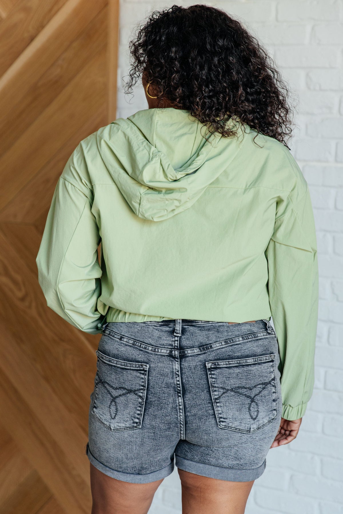 Weather or Not Hooded Windbreaker
