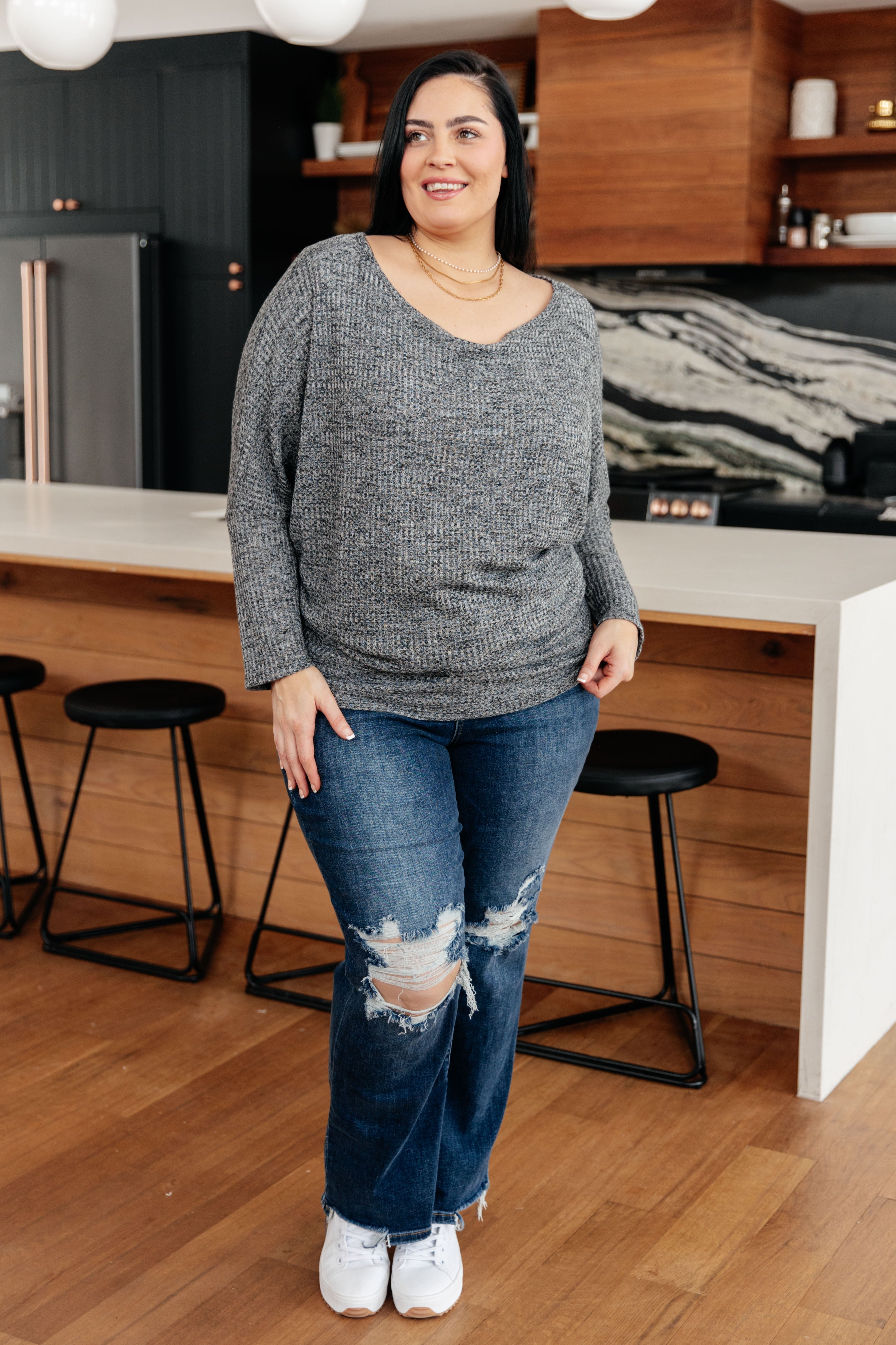 Warm Thoughts Ribbed Top