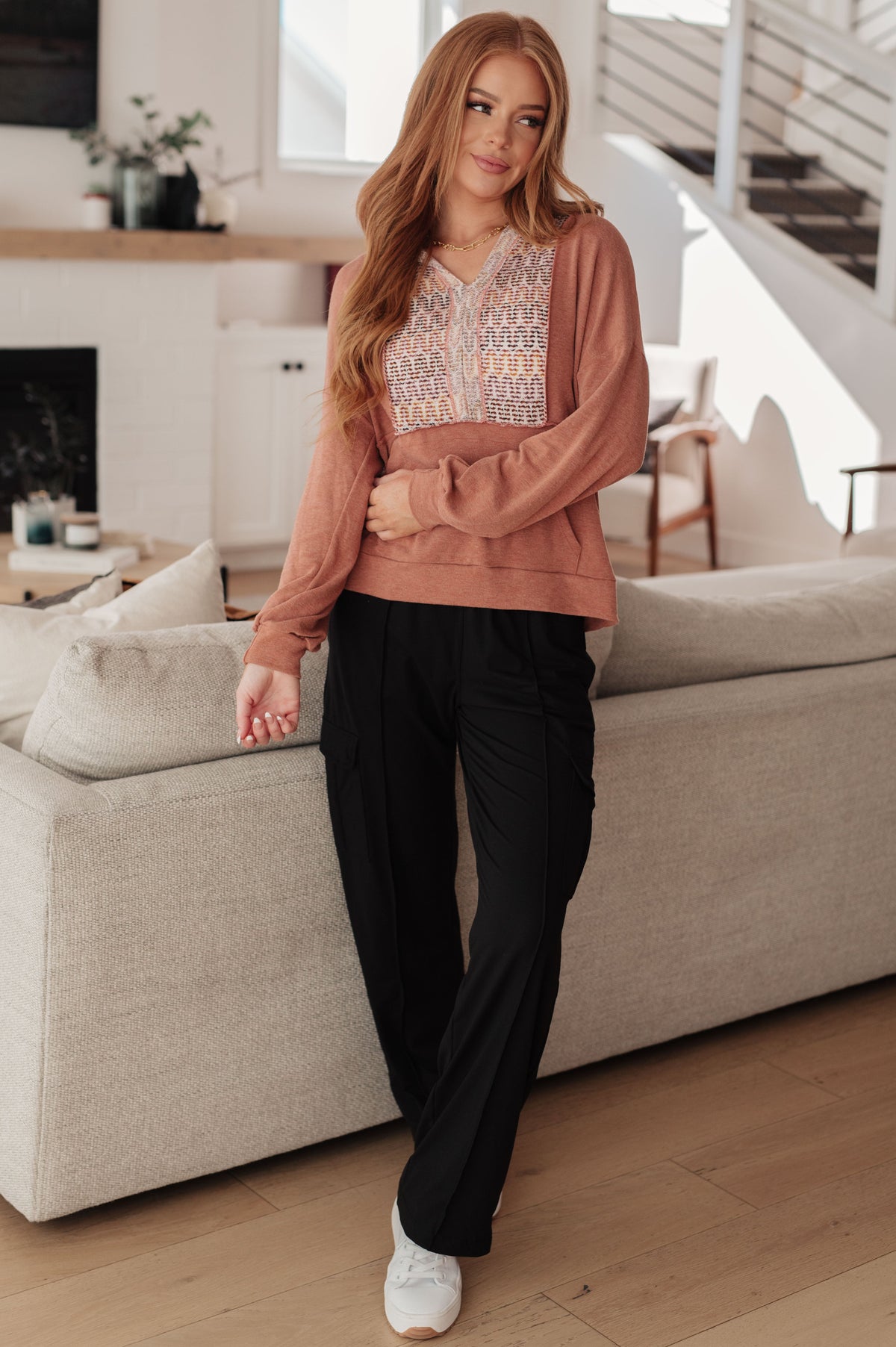 Colorful Company Mixed Print Hoodie