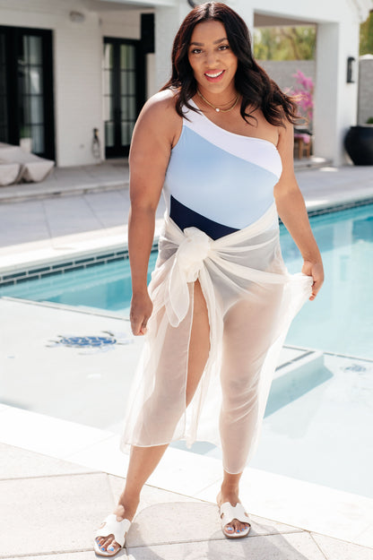 Hold Your Shape Asymmetrical Swimsuit