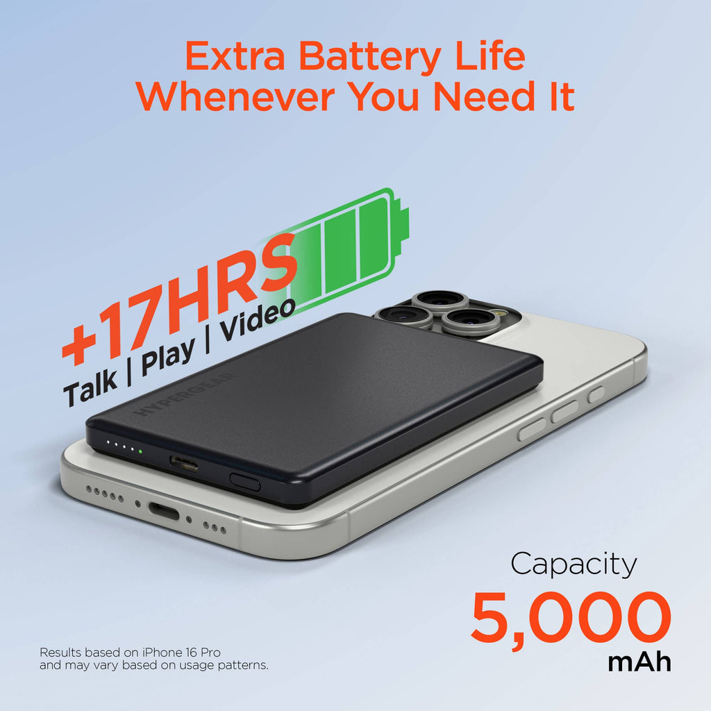 Snap & Go 5K Magnetic Power Bank