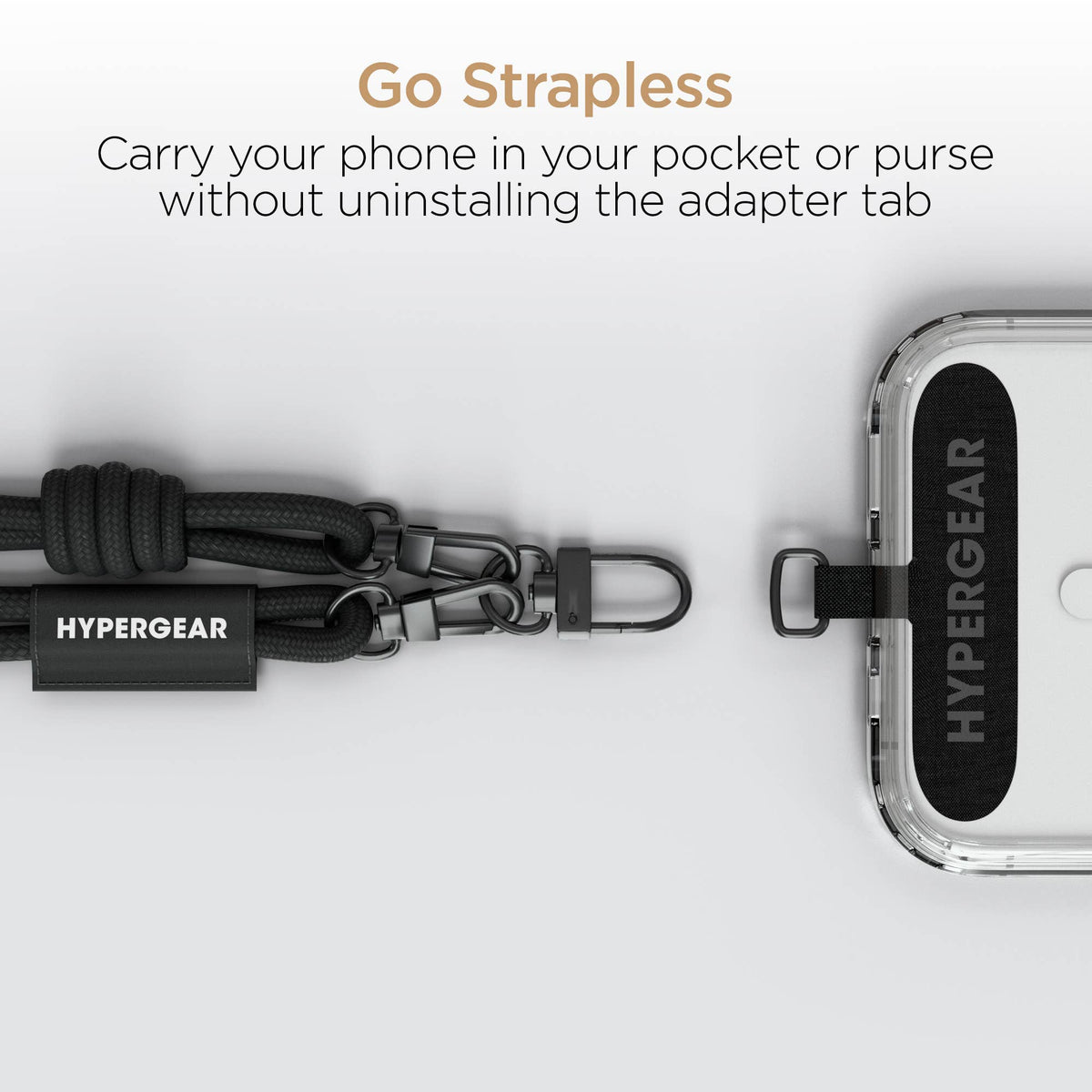 Linked Up Braided Crossbody Phone Strap