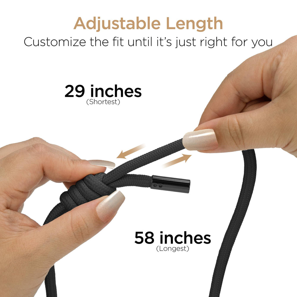 Linked Up Braided Crossbody Phone Strap