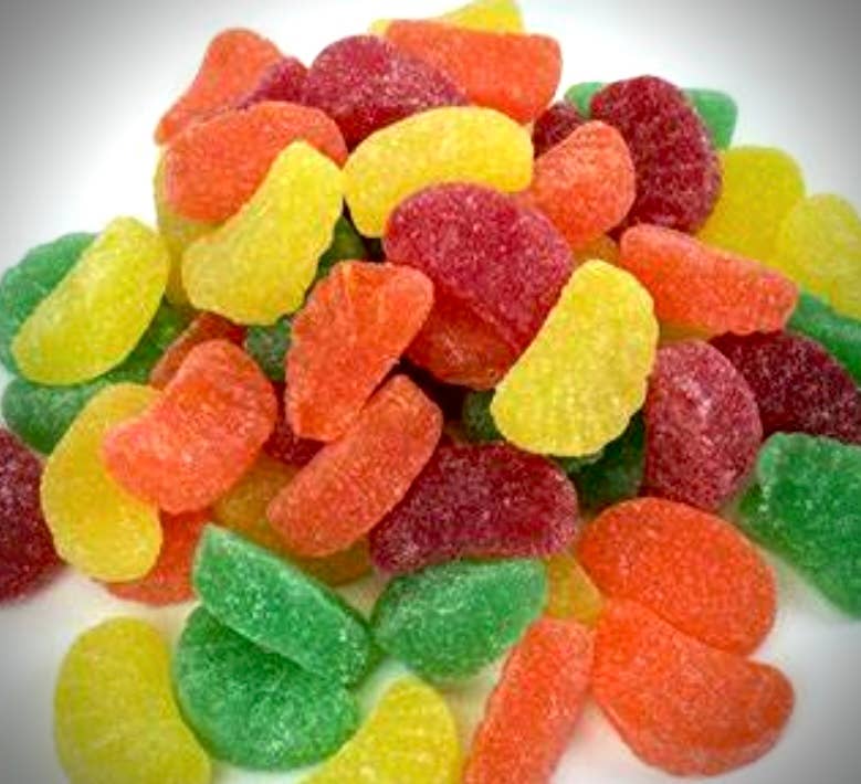 Gourmet Rainbow Fruit Sanded Slices