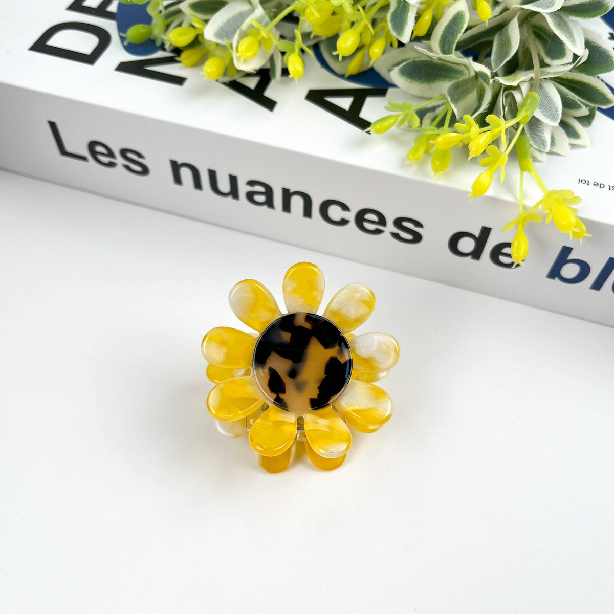Sunflower Claw Clip
