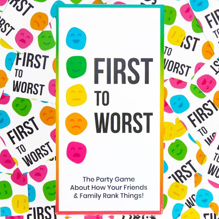 First to Worst Family Party Game