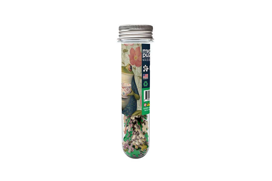 Tea-Time Frog Mini Puzzle