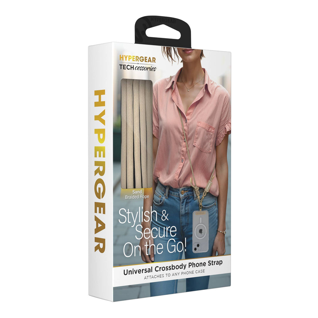 Linked Up Braided Crossbody Phone Strap
