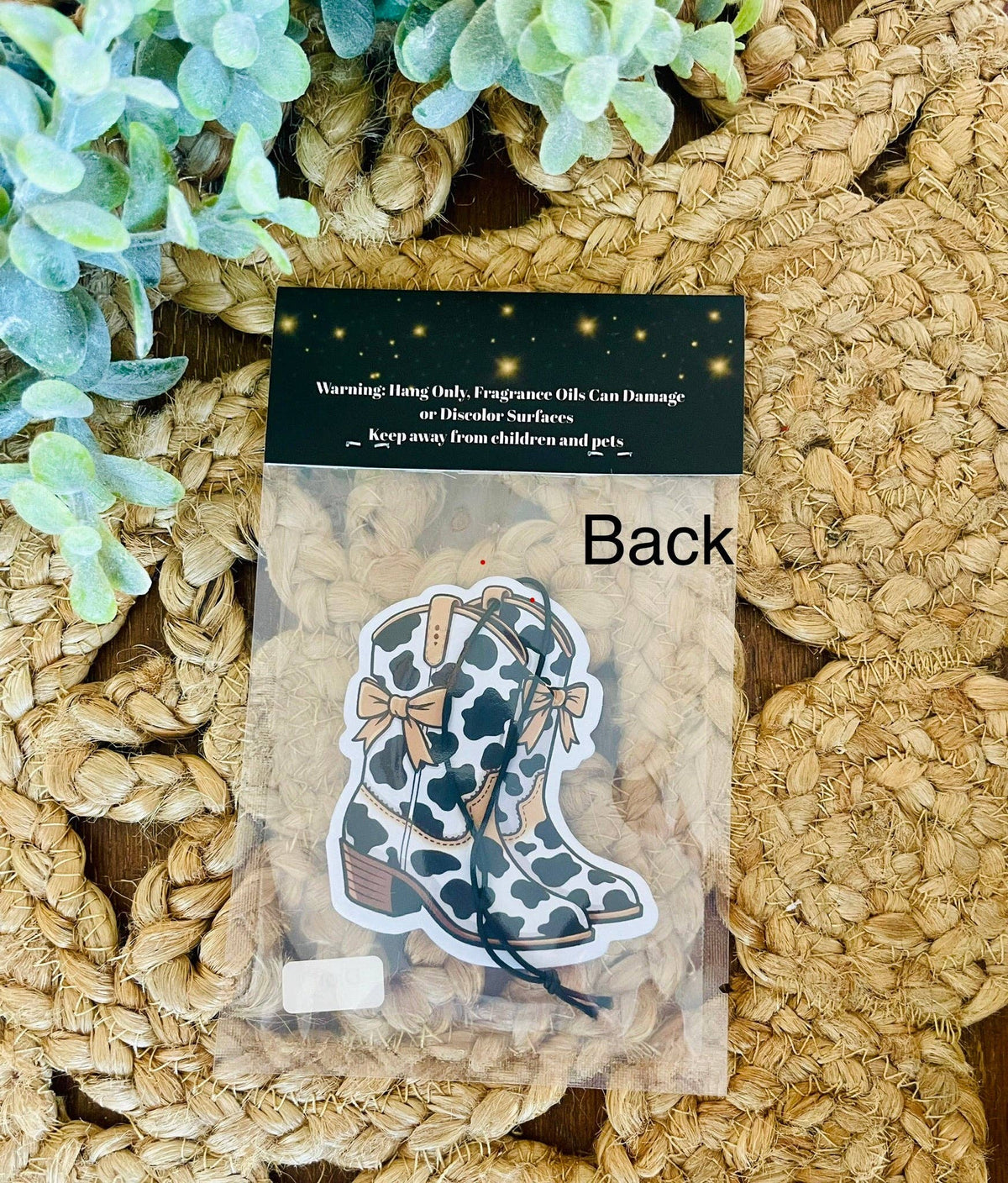 Cowgirl Boots Car Air Freshener